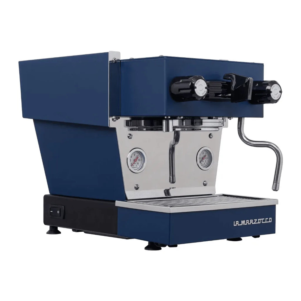 La Marzocco Linea Micra Blu, vista laterale