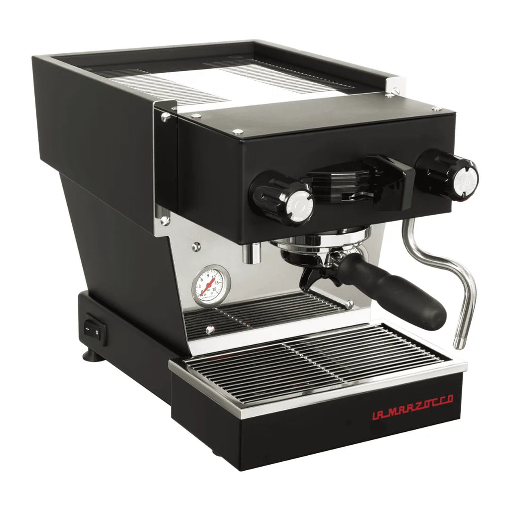 La Marzocco Linea Micra Nero, vista 3/4