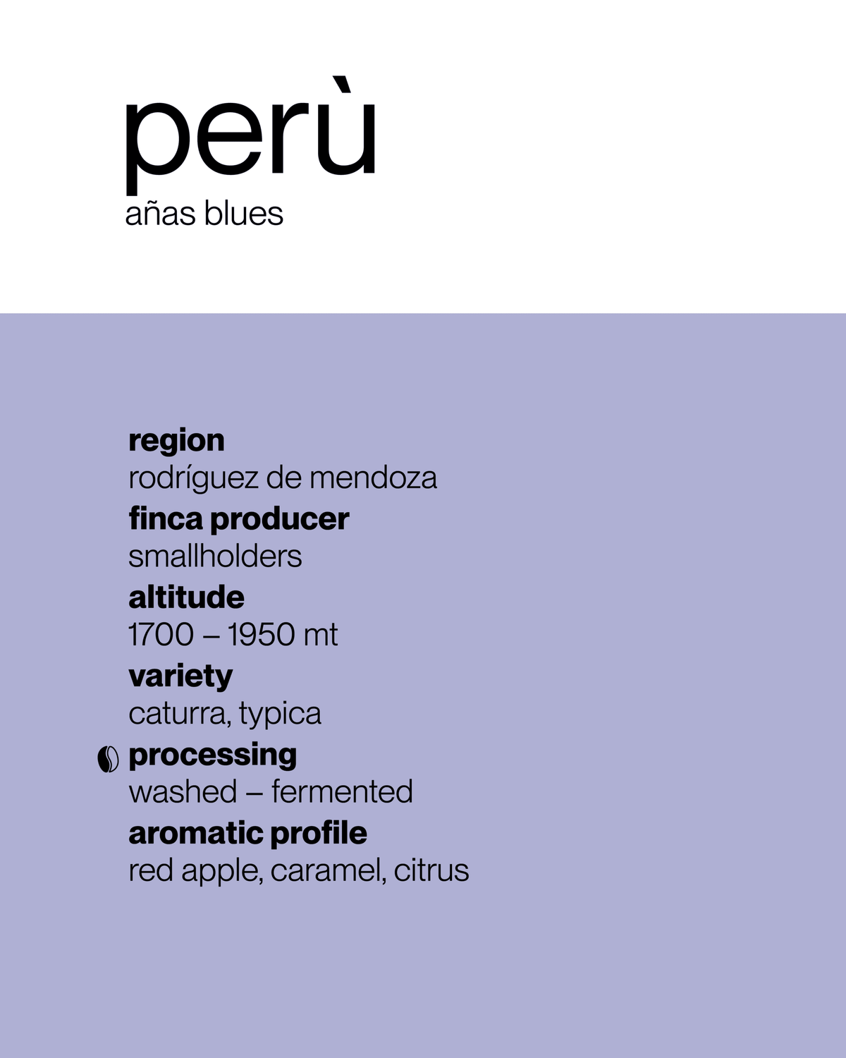Perù 🇵🇪 Añas Blues